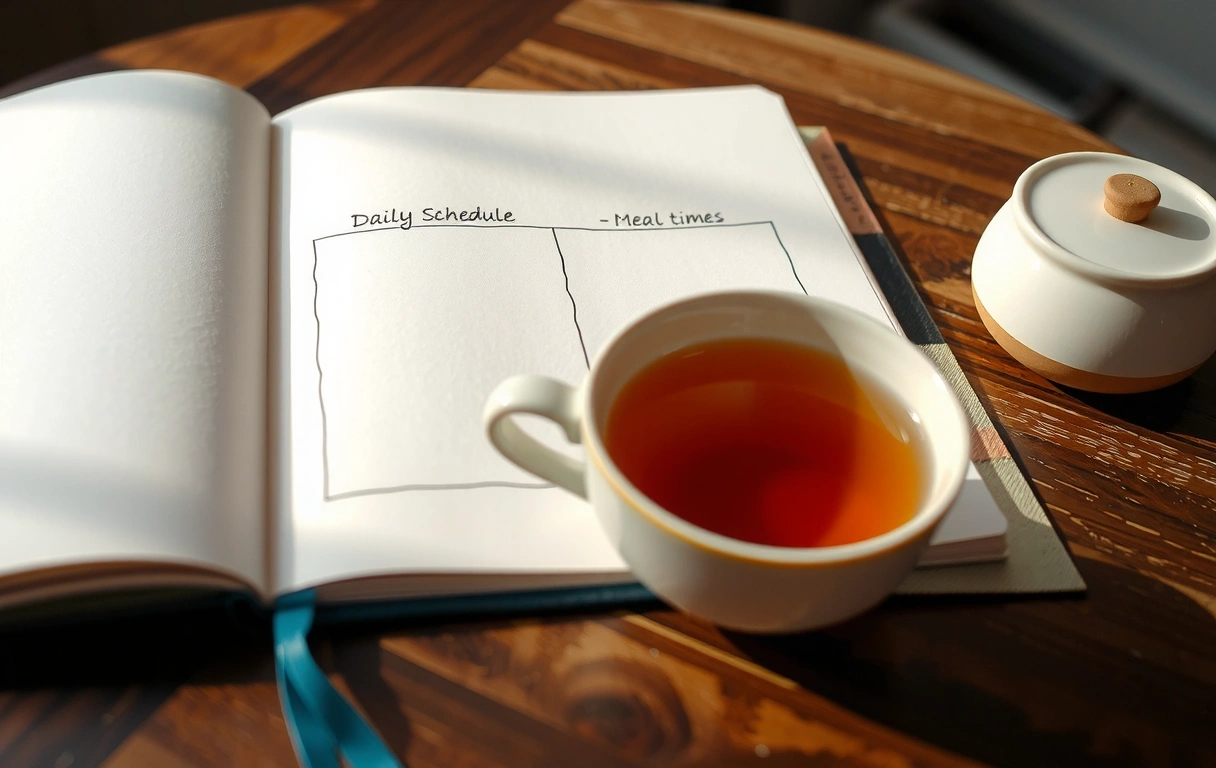 Ráno v konzultační místnosti – první náčrt dne